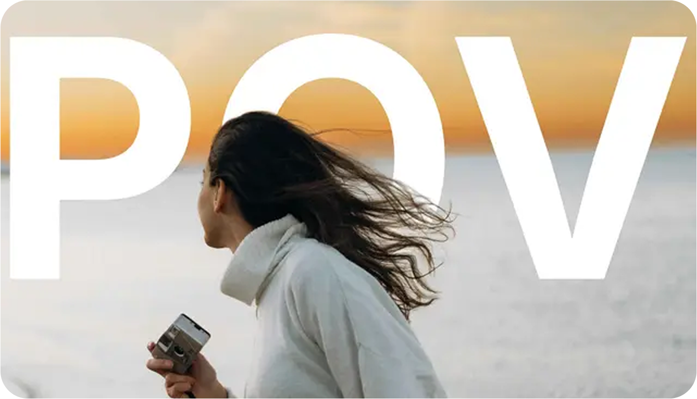 Text Behind Image